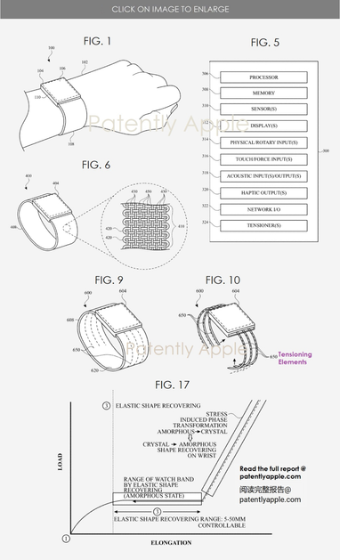 Apple получила патент на ремешок Apple Watch следующего поколения