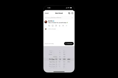 Threads работает над запланированными публикациями