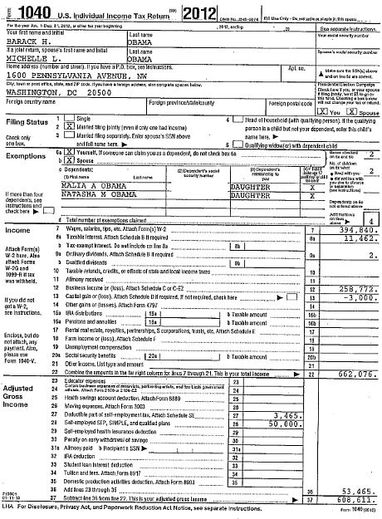 Янукович заработал в 4 раза больше денег, чем Обама с женой