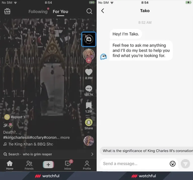 TikTok тестує власного чатбота Tako, який відрізнятиметься від ChatGPT