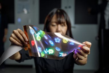 LG Display представила эластичный LED-экран