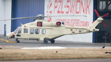 Польские разработчики представили первый отечественный боевой вертолет AW149
