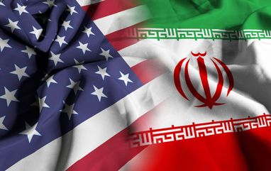 Флаги США и Ирана