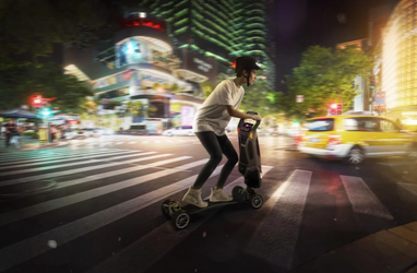 D-Fly представила електроскутер Dragonfly Hyperscooter (фото)
