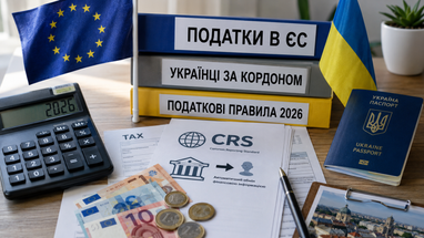 Налоги в ЕС для украинцев