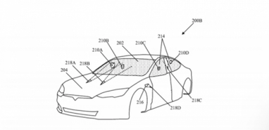 Tesla запатентувала лазерні «двірники» для вітрового скла