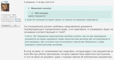 Що читачі Finance.ua думають водійські права в смартфоні