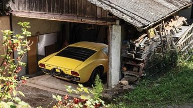 Забуту Lamborghini 1969 року продали за $1,6 млн (фото)