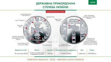 В Украине появилась новая памятная 10-гривневая монета (фото)