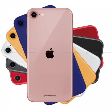 iPhone 9 в шести кольорах корпусу показали на нових рендерах (фото)
