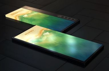 OPPO разработала смартфон с трёхсторонним дисплеем