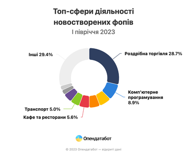 Украинцы в июне открыли рекордное количество ФЛП за последние три года