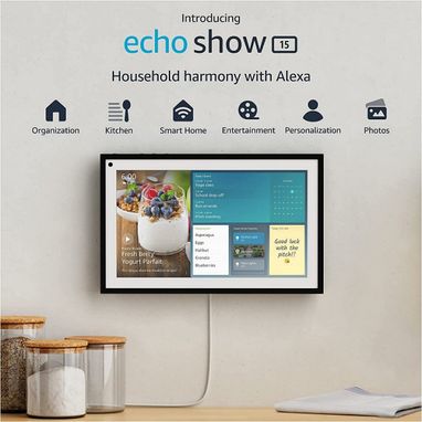 Представлено розумний дисплей Amazon Echo Show 15