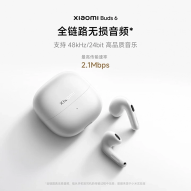 Xiaomi представила новые беспроводные наушники Xiaomi Buds 6 (фото)