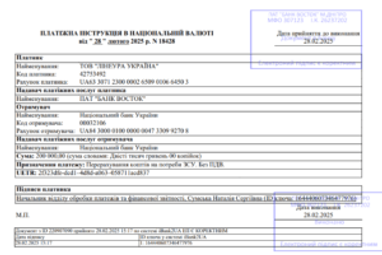 Помощь ВСУ и благотворительность за февраль 2025 года