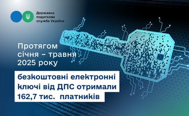 Сколько бесплатных электронных ключей от ГНС получили налогоплательщики с начала года