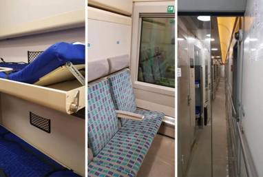 Елітний поїзд «Київ — Одеса» готовий до першого рейсу (фото вагонів)