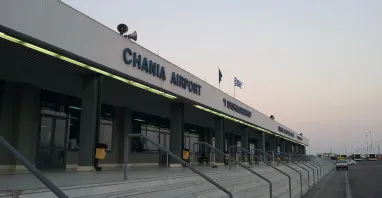 Аеропорт "Ханья" у Греції.