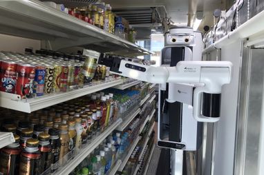 В магазинах Японии товар на полки будут выкладывать роботы