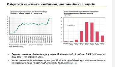Бізнес очікує курс понад 42 грн/$