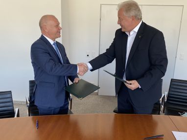 Підписання договору про співпрацю АКБ «Індустріалбанк» з Valcambi SA