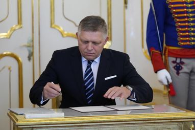 Премьер-министр Словакии Роберт Фицо