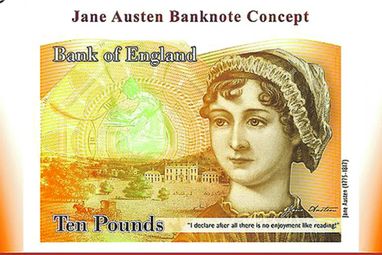 Банк Англії показав нову банкноту з Джейн Остін