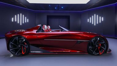 Футуристичний електричний концепт MG Cyberster стане серійною моделлю