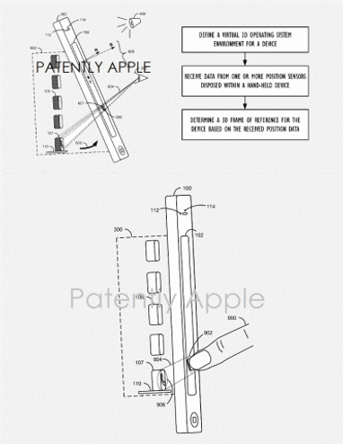 Apple патентует технологию продвинутого параллакс-эффекта для iOS