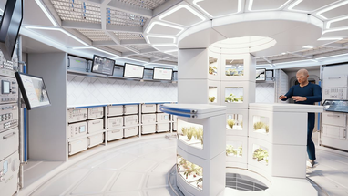 Airbus представил концепт орбитального жилья (фото)