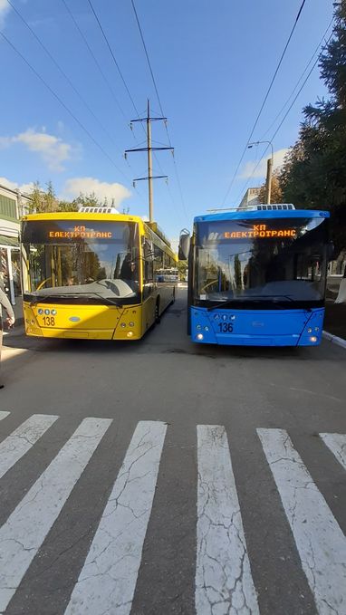 Новые троллейбусы для Кропивницкого
