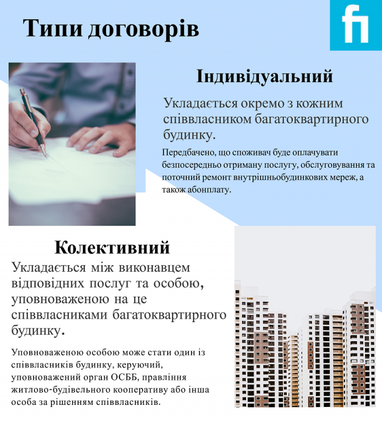 Українцям потрібно обрати договір на оплату комуналки: типи і граничні строки (інфографіка)
