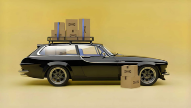 Volvo P1800 ES оснастили 2,5-литровым турбомотором