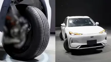 Geely представила технологію, що дозволяє електрокарам рухатися боком (відео)