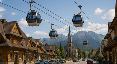 Де в Польщі планують побудувати «повітряне метро»