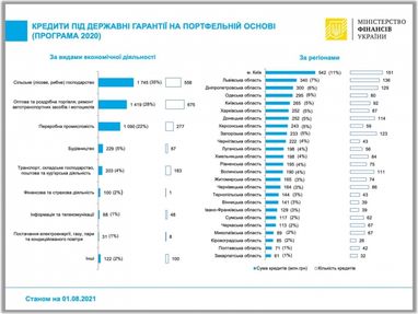 Банки выдали 5 млрд грн кредитов под портфельные гарантии