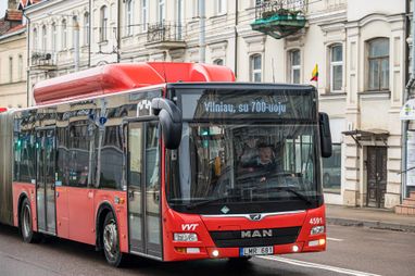 Вильнюс продлил бесплатный проезд для украинцев в общественном транспорте еще на год