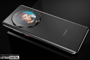 Huawei запатетовала смартфон с 3D-сканером кожи лица