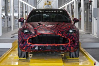 Aston Martin начал производство первого кроссовера (фото)
