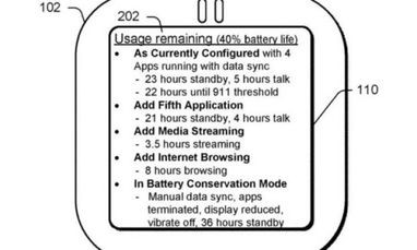 Microsoft патентує новий лічильник рівня заряду батареї (фото)