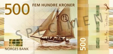 У Норвегії випустять банкноти з рибою і кораблями замість портретів (фото)