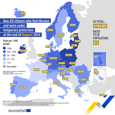 У ЄС зросла кількість українських біженців: які країни обирають