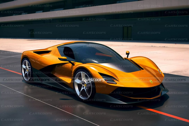 Ferrari готовит свой первый электрический суперкар: первые подробности и фото