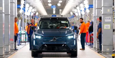 Новый флагман: самый крупный и самый дорогой электрокроссовер Volvo поступил в производство (фото)