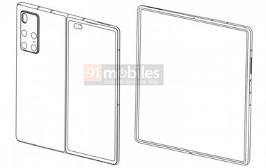 Huawei працює над гнучким смартфоном в стилі Samsung Galaxy Z Fold2