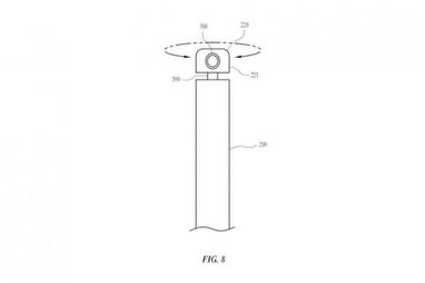 Apple хочет интегрировать камеру в ремешок умных часов Apple Watch (фото)