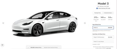 Tesla второй раз за месяц снижает цены на электрокары