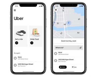 Uber представив новий додаток, що об'єднує поїздки, доставку їжі та інші опції