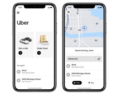 Uber представил новое приложение, объединяющее поездки, доставку еды и другие опции