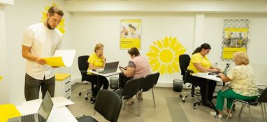 В Сумах Райффайзен Банк открыл свое третье подземное отделение